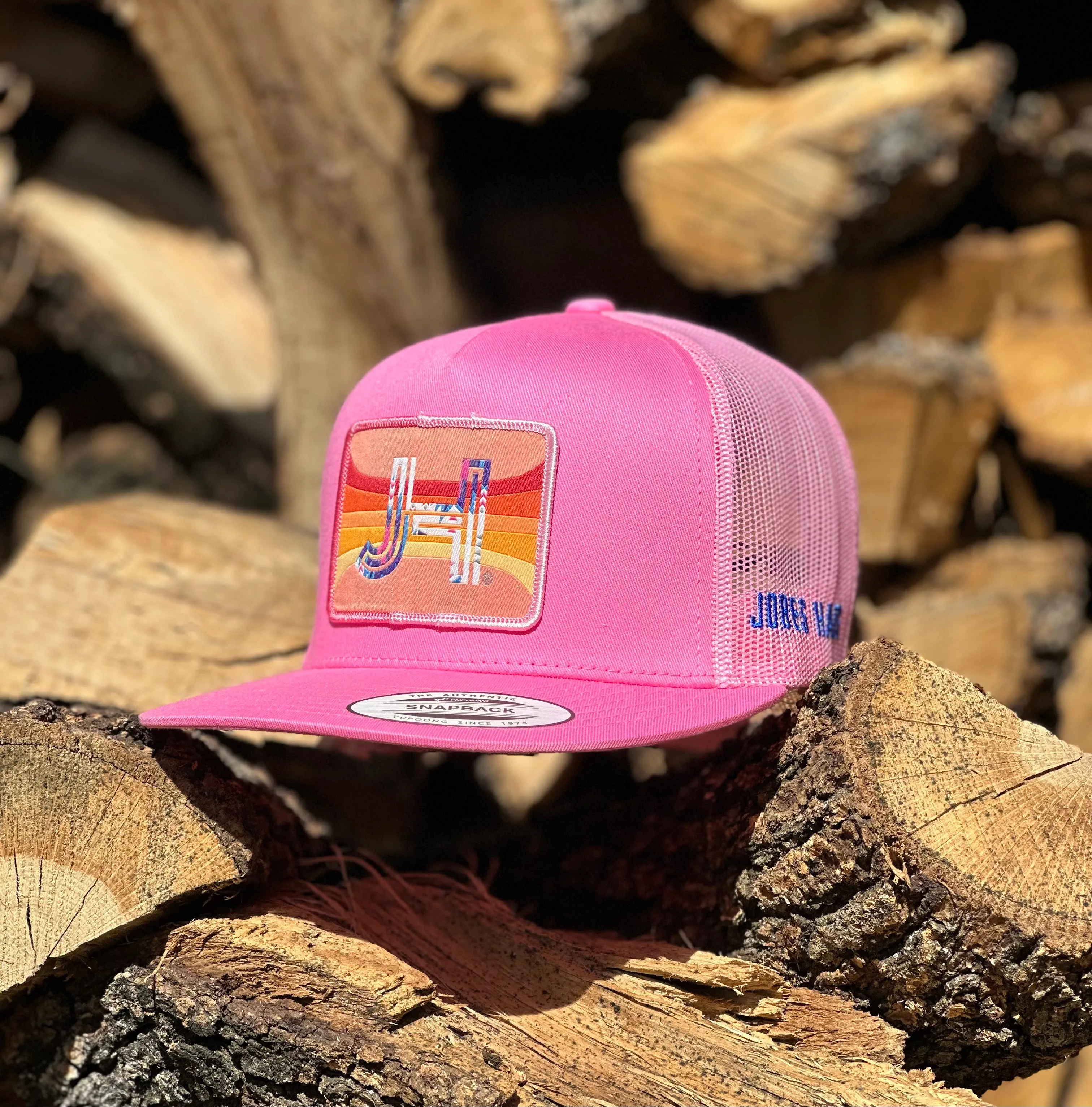 2023 Jobes Hats all Pink 80’s patch