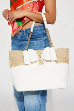 Bahama Cutie Tote Bag - White