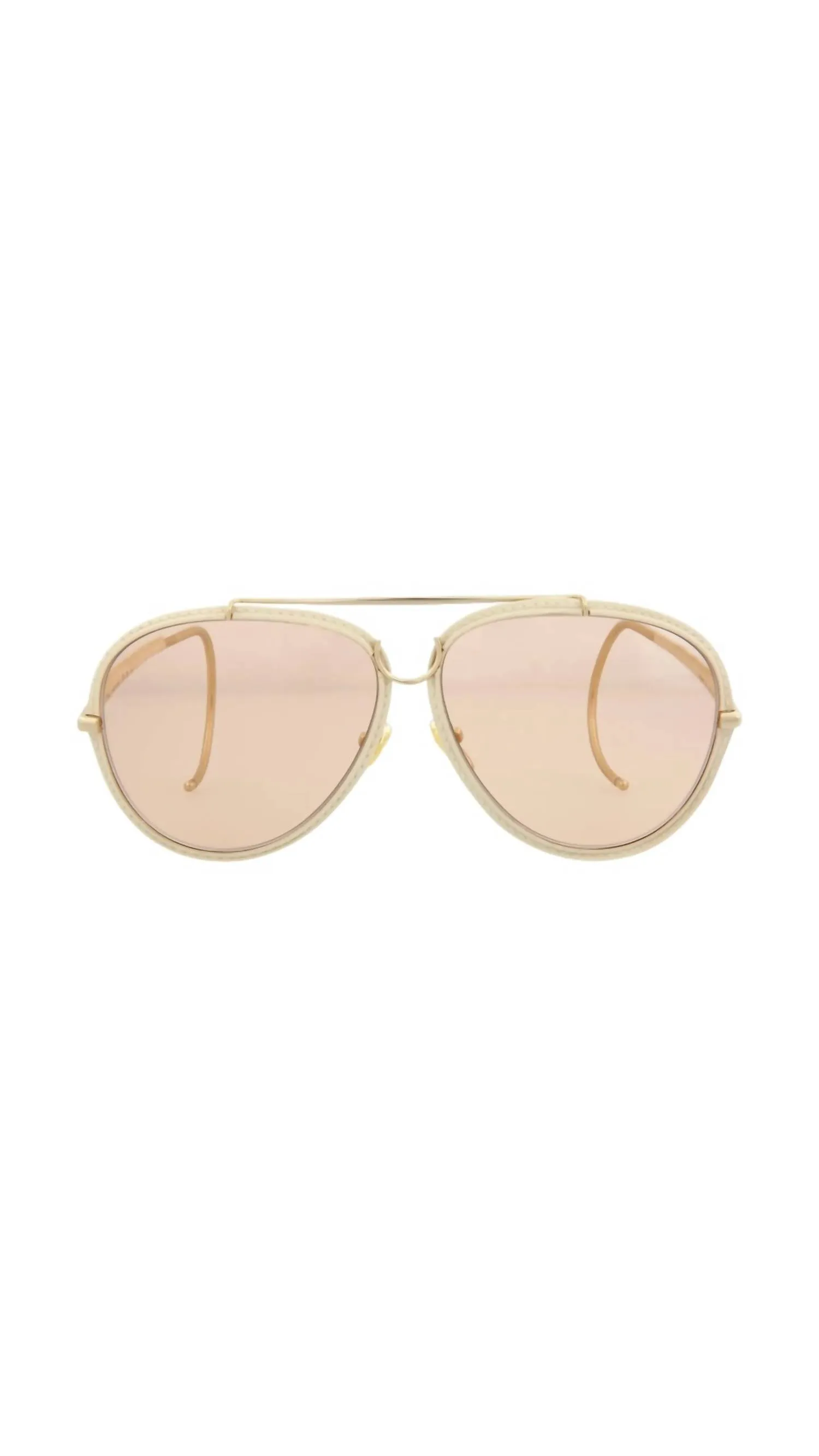 Chloe Eyewear Sunglasses In Gold/pink