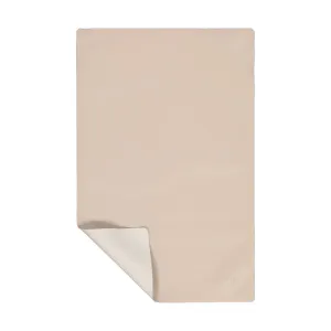 cream baby changing mat