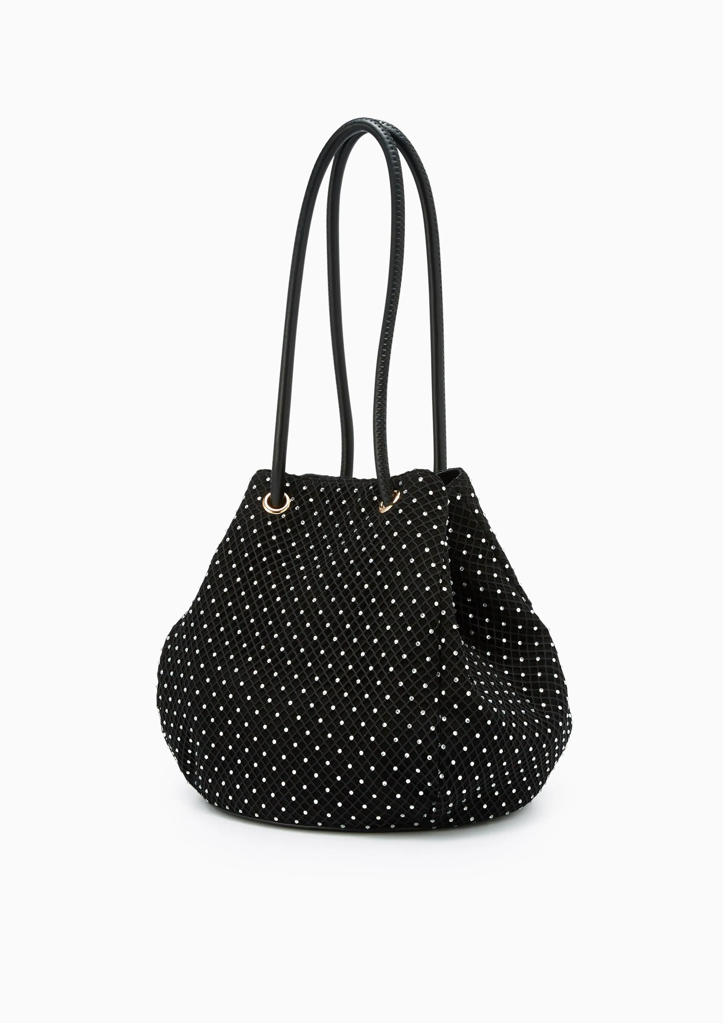 Danis Shoulder Soft Bag Black