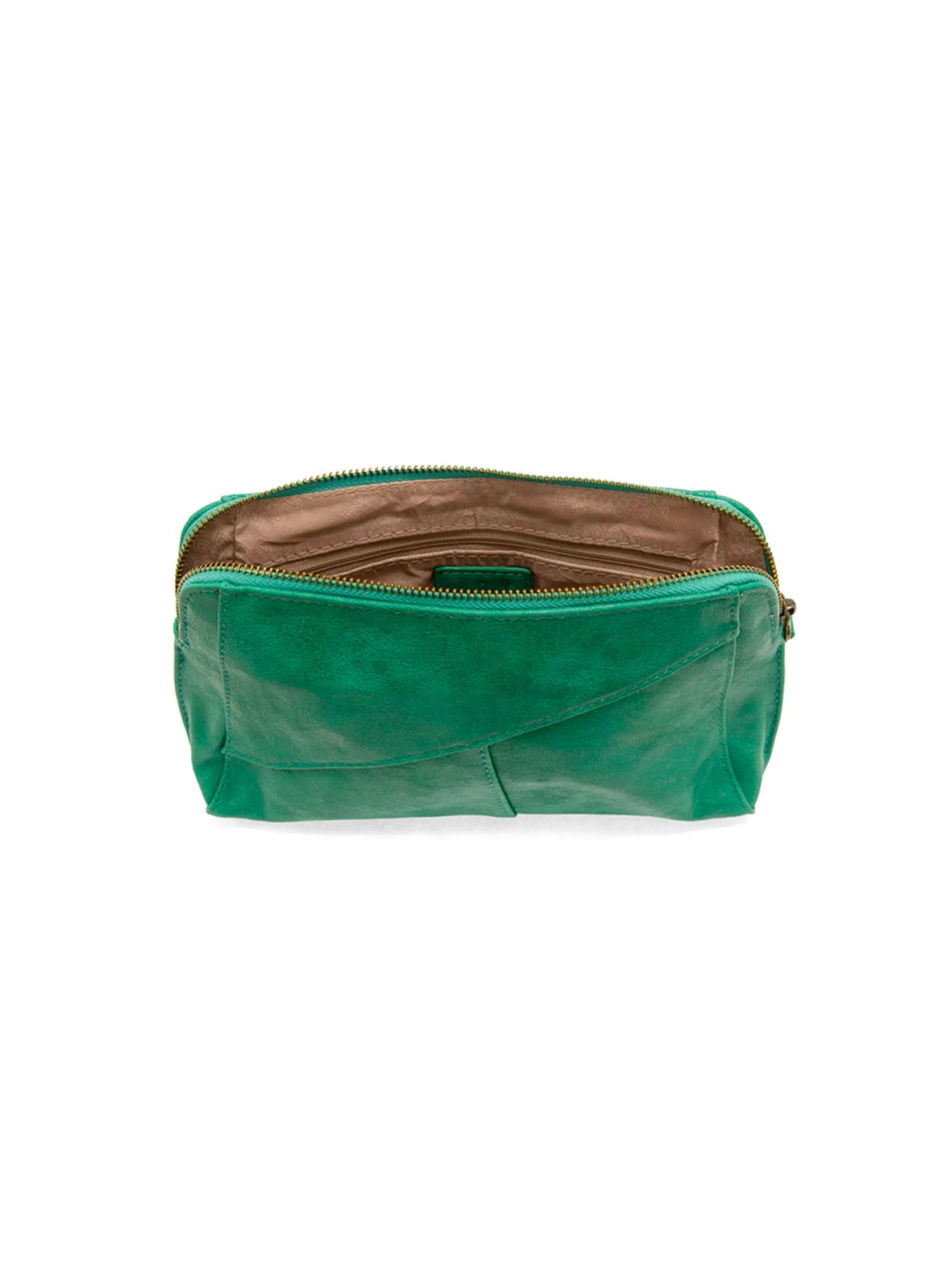 Gigi Crossbody Woven Wrist Strap [Jungle Green-L8138]