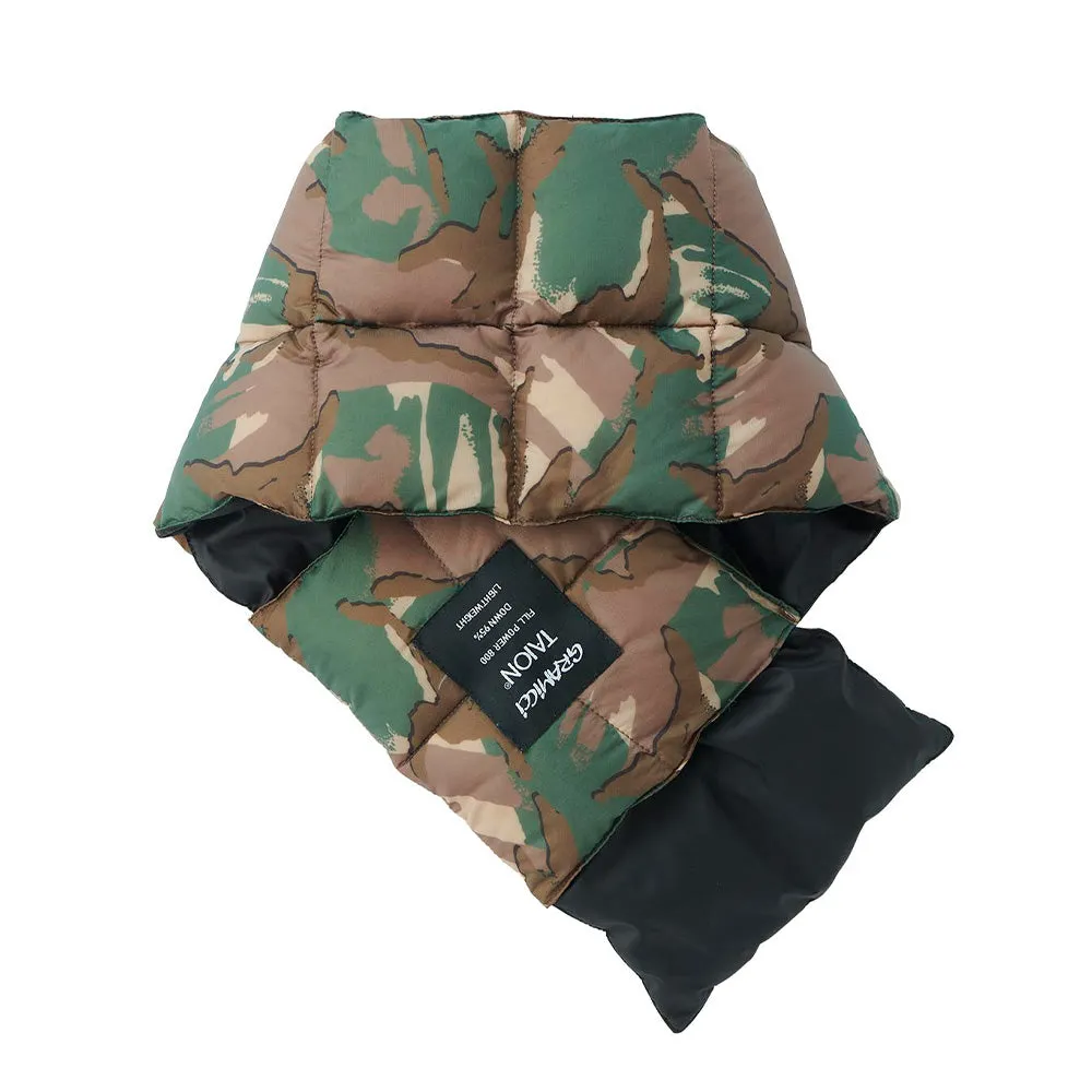 Gramicci x Taion Down Scarf Camo