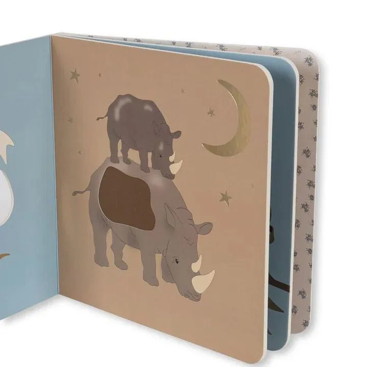 Konges Sløjd Touch And Feel Book - Safari