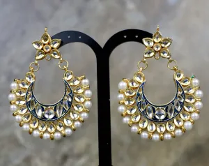 Kundan Pearl Earrings