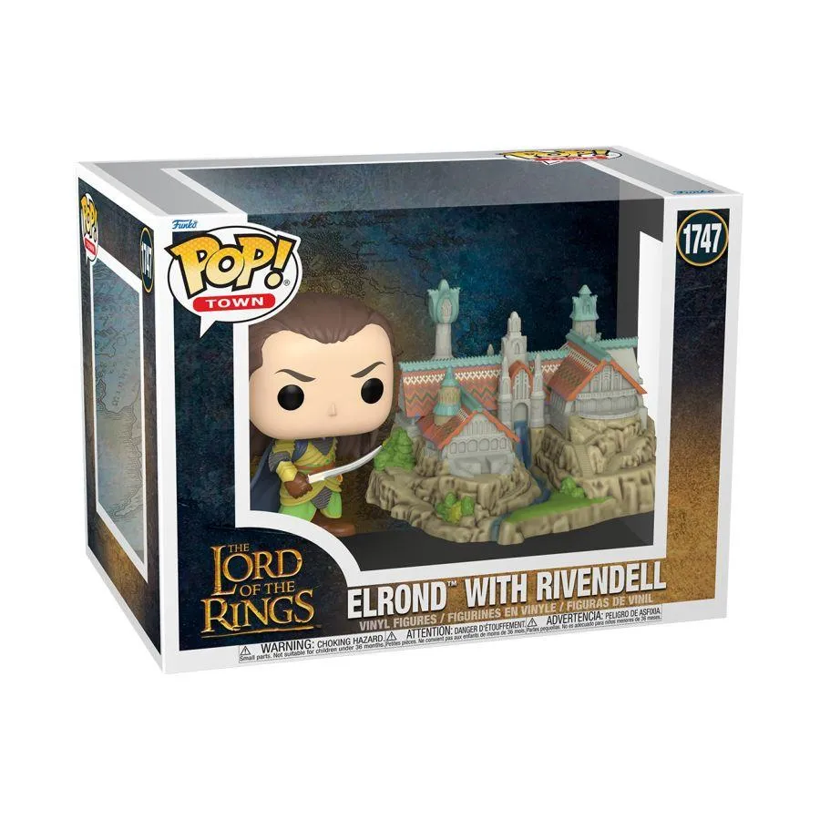 Lord Of The Rings, The - Elrond with Rivendell Pop! Town