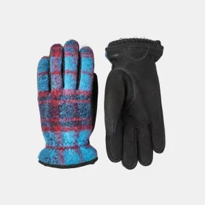 Noah Suede Leather Glove (Navy   Multi)