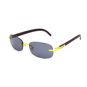 "GAME" Men's Rectangle Sunglasses