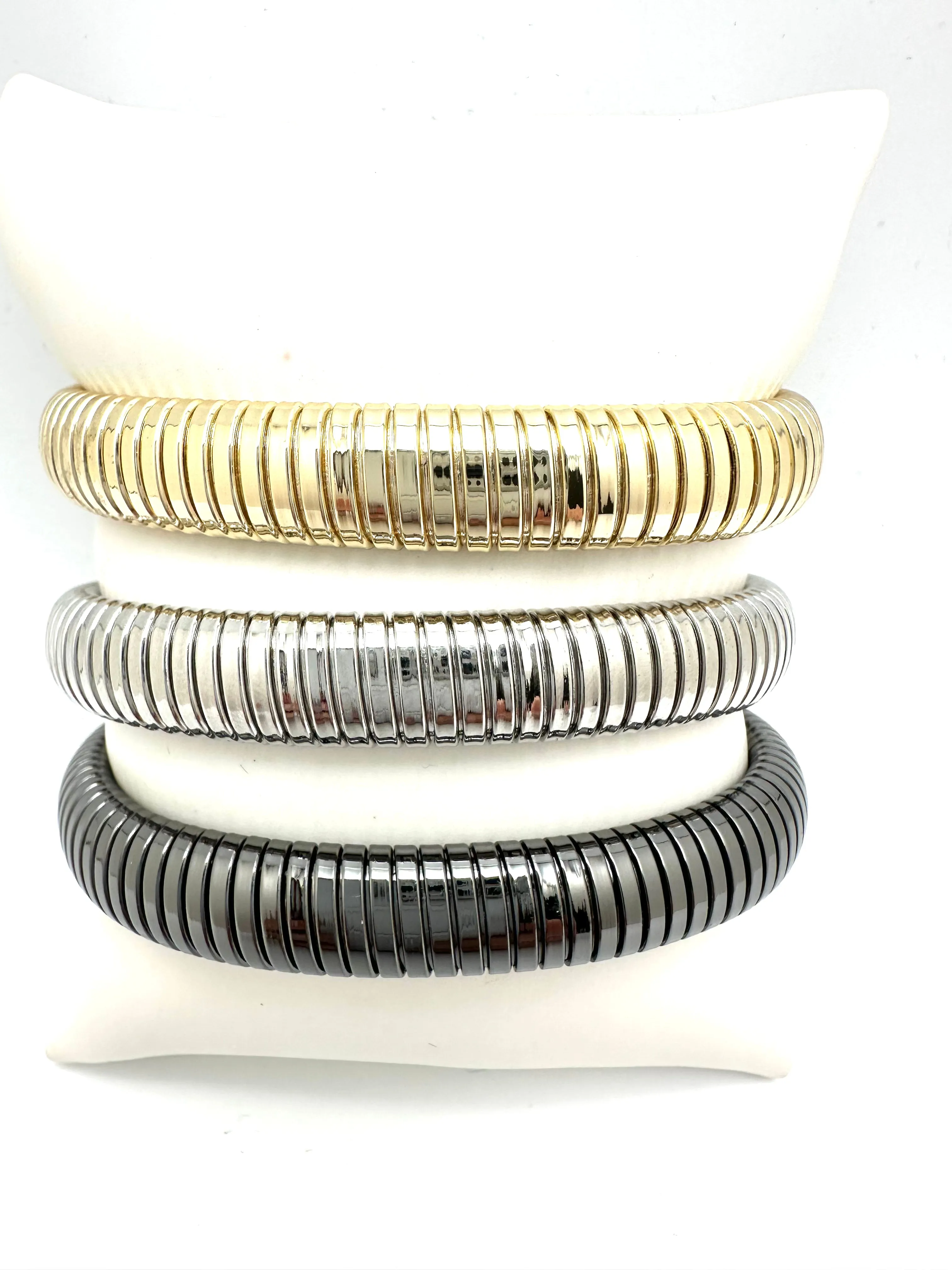 Ribbed Cuff Bracelet