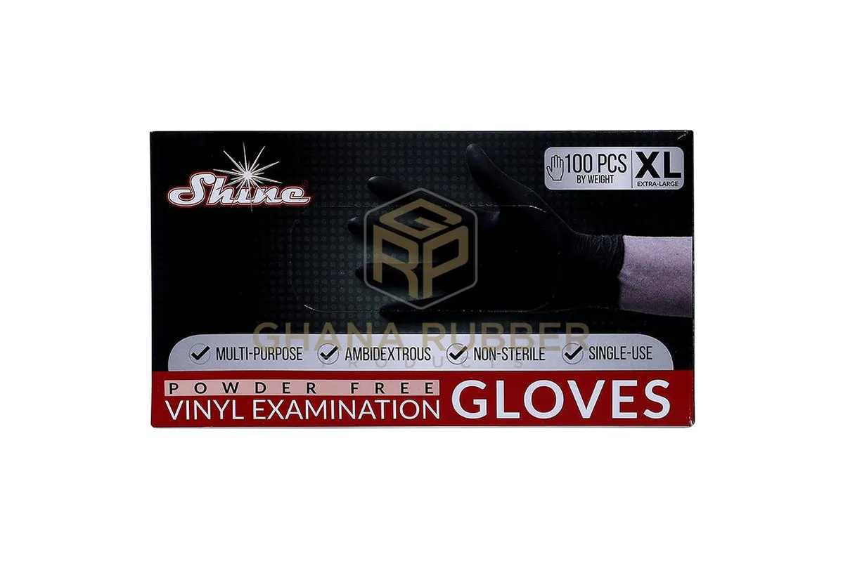 Vinyl Gloves Black
