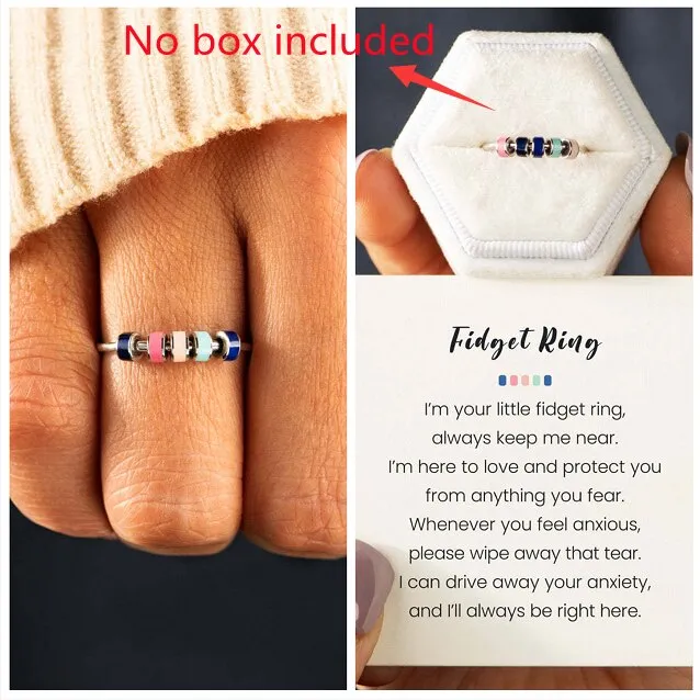 Zircon Crystal Planet Rings With Card For Women Girl Universe Star Engagement Wedding Ring Aesthetic Finger Ring Vintage Jewelry